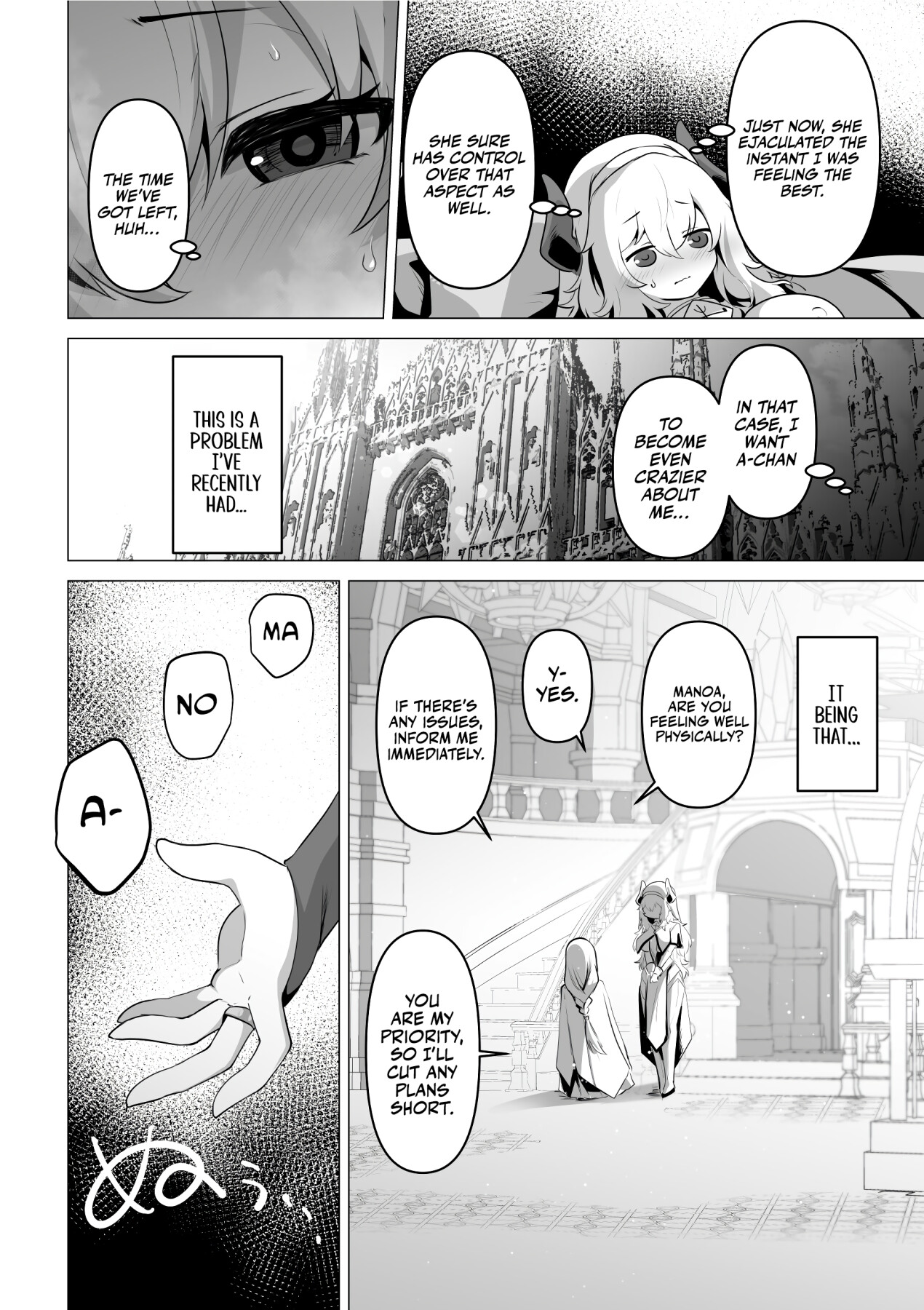 Hentai Manga Comic-The Saintess' Weakness-Read-14